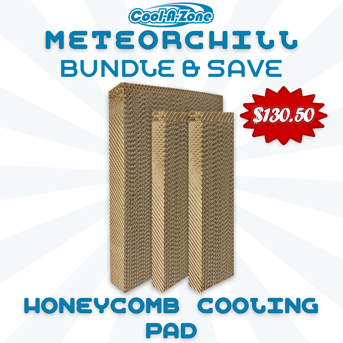 MeteorChill Honeycomb Pad Renewal Bundle