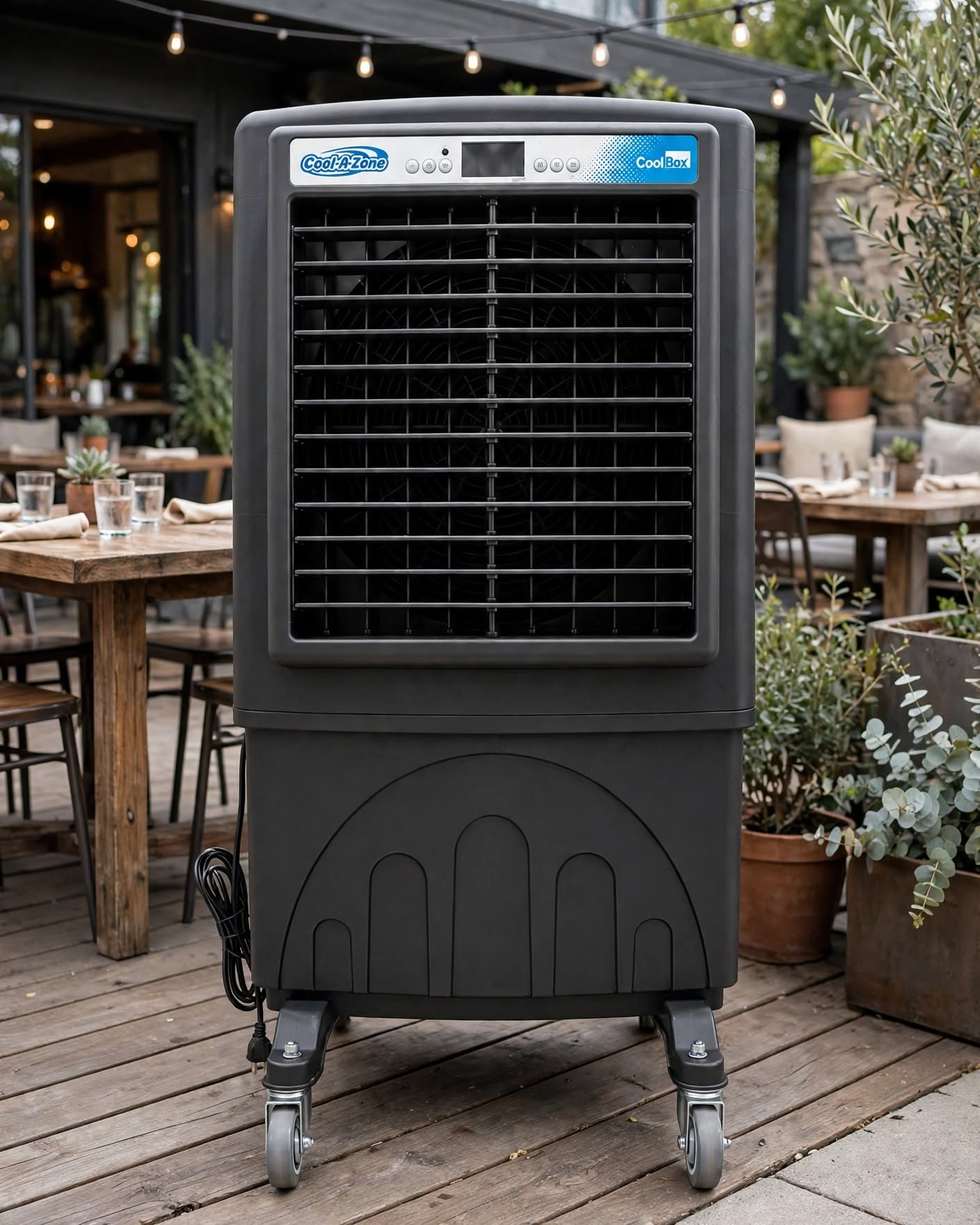 シャコガイル　a Portable Evaporative Cooler Jupiter Breeze (C75XL) | Cool-A-Zone
